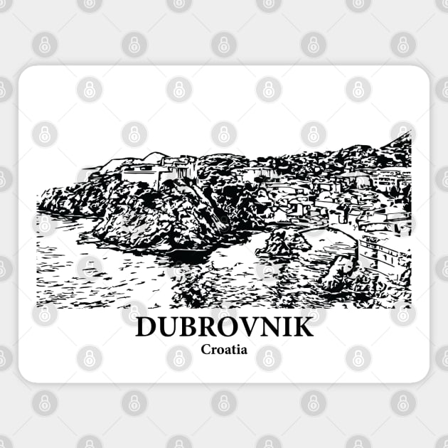 Dubrovnik - Croatia Magnet by Lakeric